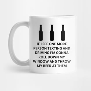 Funny Beer Quote Mug